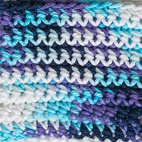 Image of Lily Sugar'n Cream Super Size Ombres Yarn, 3 oz, Moondance, 1 Ball