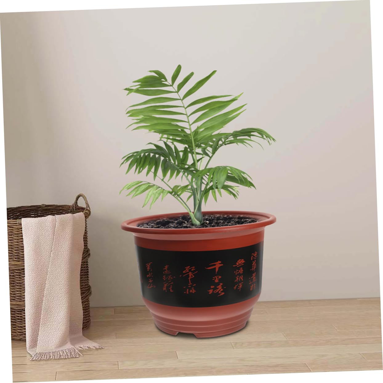 BESPORTBLE Lot De 2 Pots De Fleurs pour Orchidées Drainage Décoration Extérieure en Plastique pour Jardin Intérieur