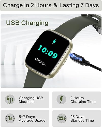 Miniatura 5 de Relojes inteligentes para hombresmujeres, llamada Bluetooth de 1.75 pulgadas, reloj inteligente de voz AI, monitor de frecuencia cardíaca 247,