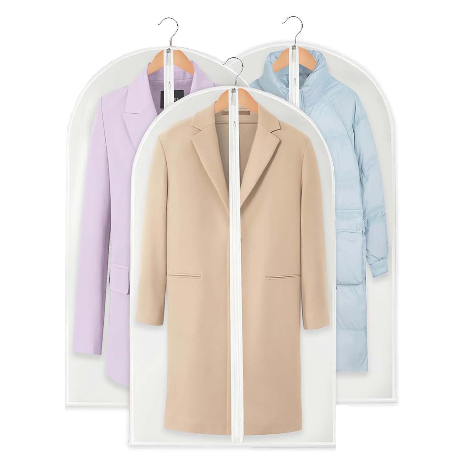 Housses De Vêtements, Transparentes Protège-Vêtements, 60 X