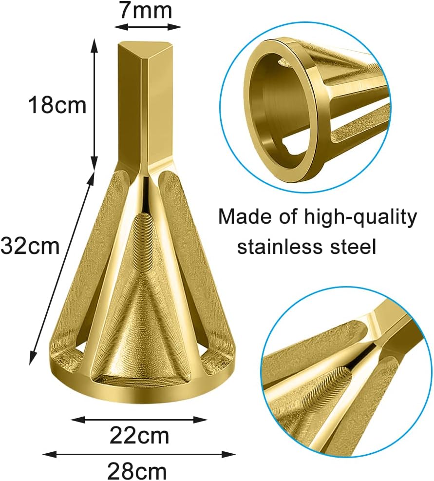 2PCS Deburring Tool for Outer Chamfer Deburring External Chamfer Tool