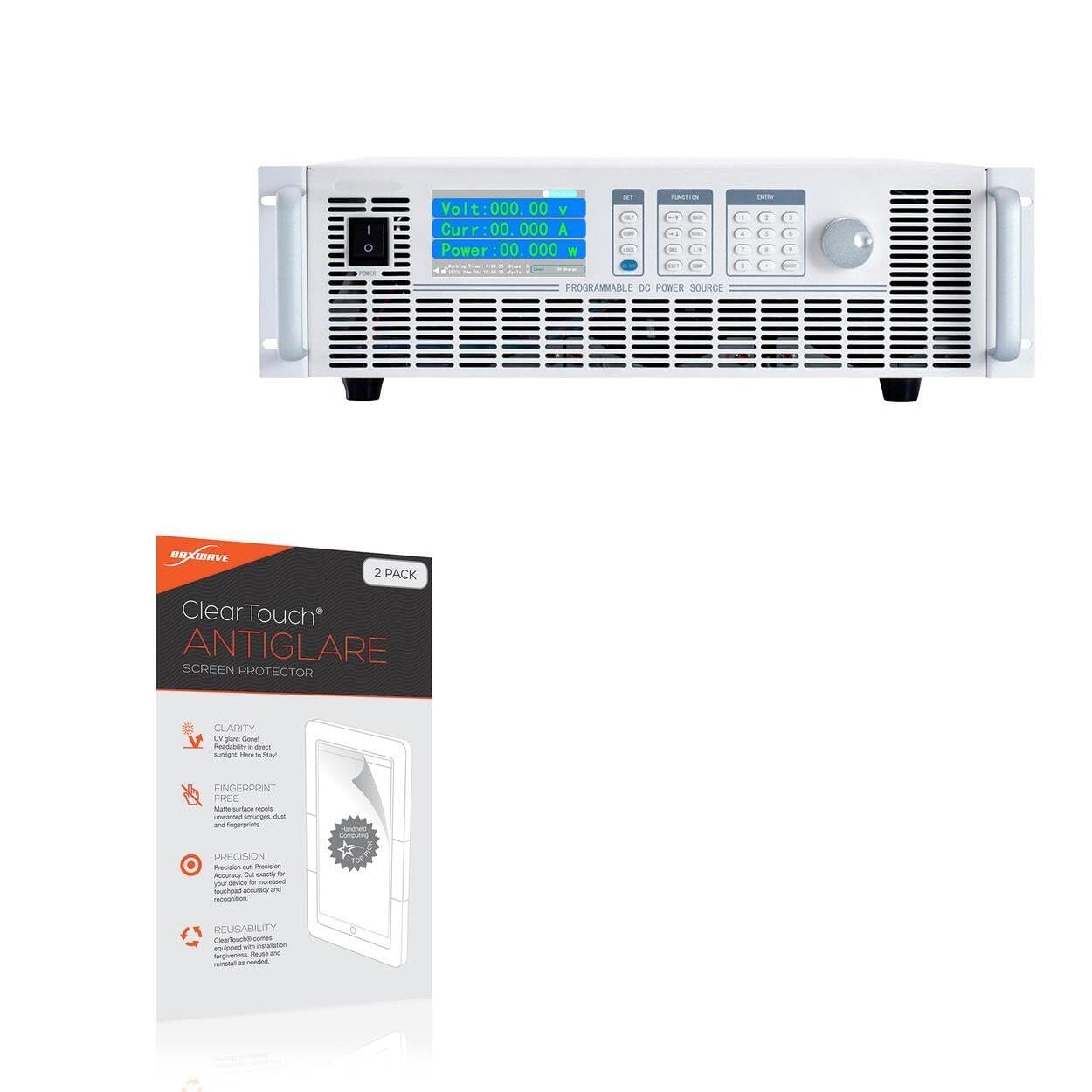 BoxWave Screen Protector Compatible with Owon OWP8060H - ClearTouch Anti-Glare (2-Pack), Anti-Fingerprint Matte Film Skin