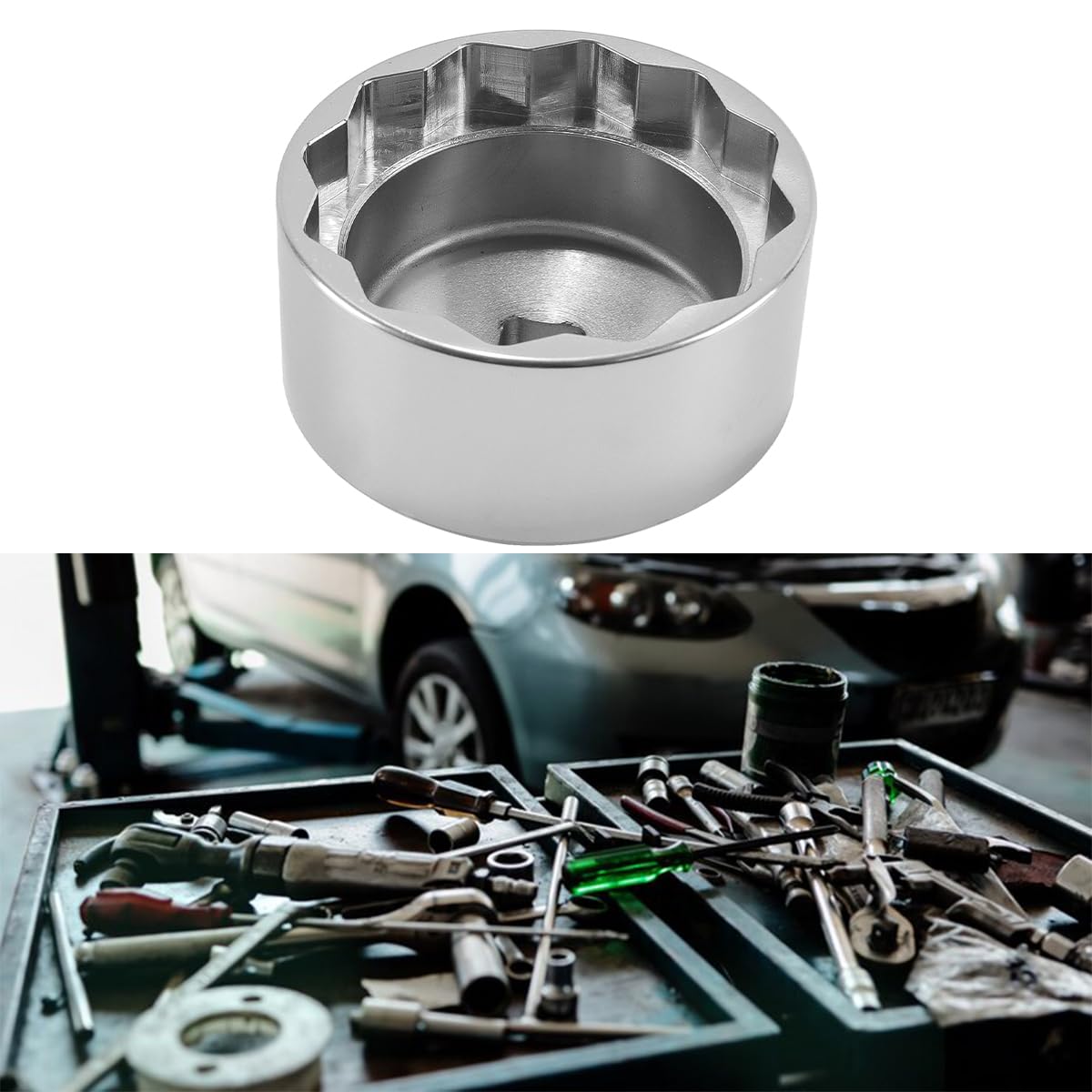 Radmutter-Entfernungssteckschlüssel, 529036457 Handwerkzeug zur Demontage von Radmuttern für Can-am Ryker 600 900, Rallye, Fahrzeugreparaturwerkzeug