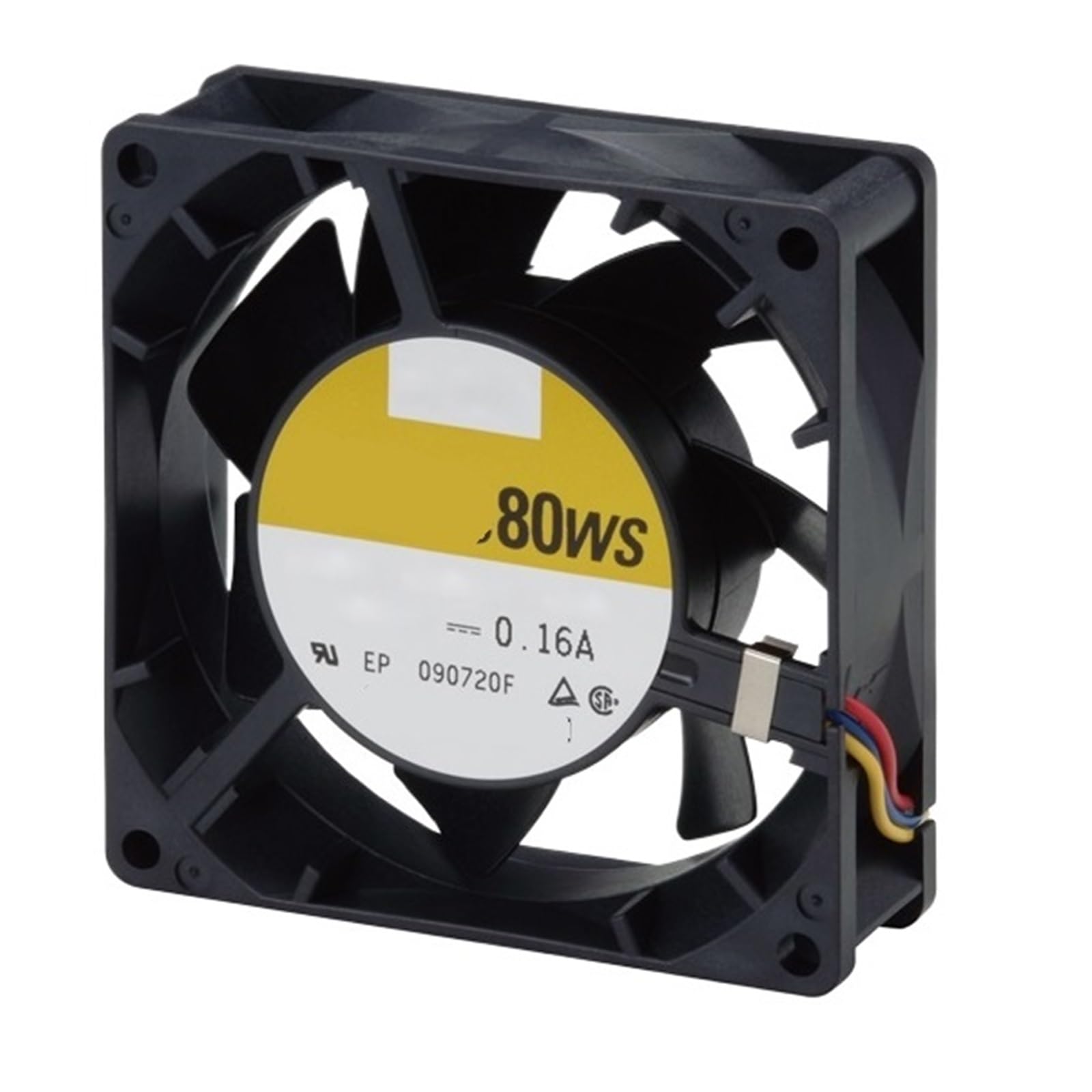 Lzikkgki One Color 9Ws0824f401 24Vdc Fan 80X80x25mm 1.68W 3Wire 2700Rpm
