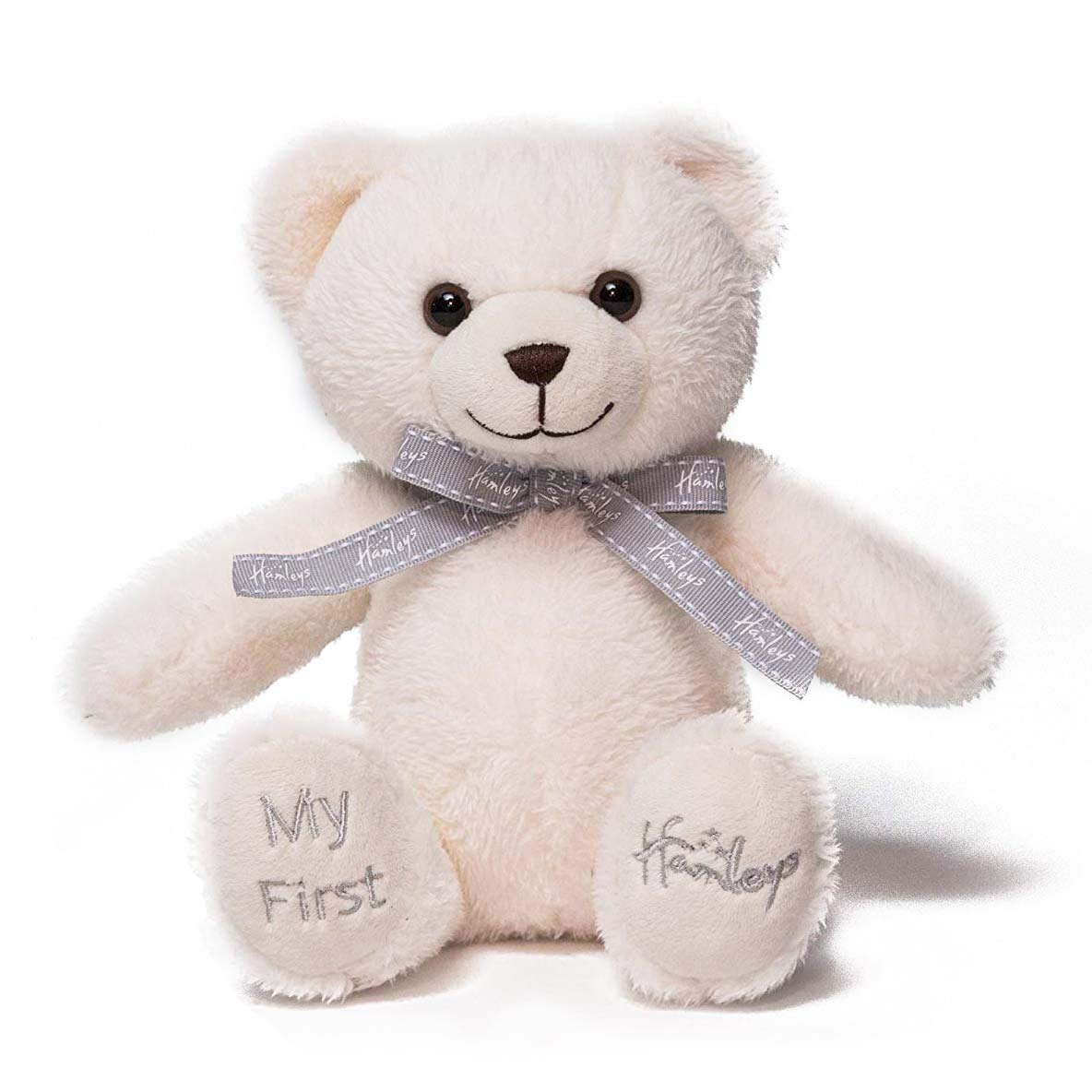 HamleysMy First Bear Soft Toy, White