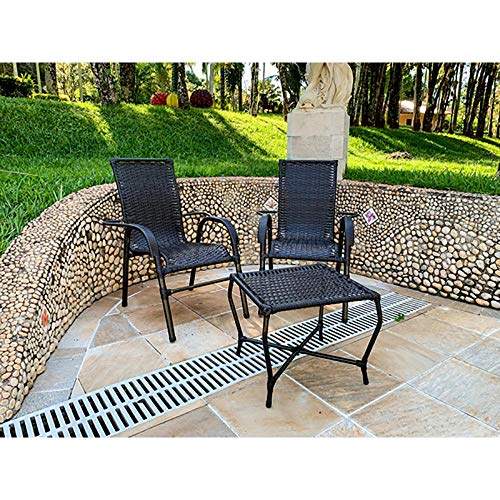 Kit Área Bela - Sacada, Área, Churrasqueira, Edicula, Varanda, Jardim Conjunto Cadeiras