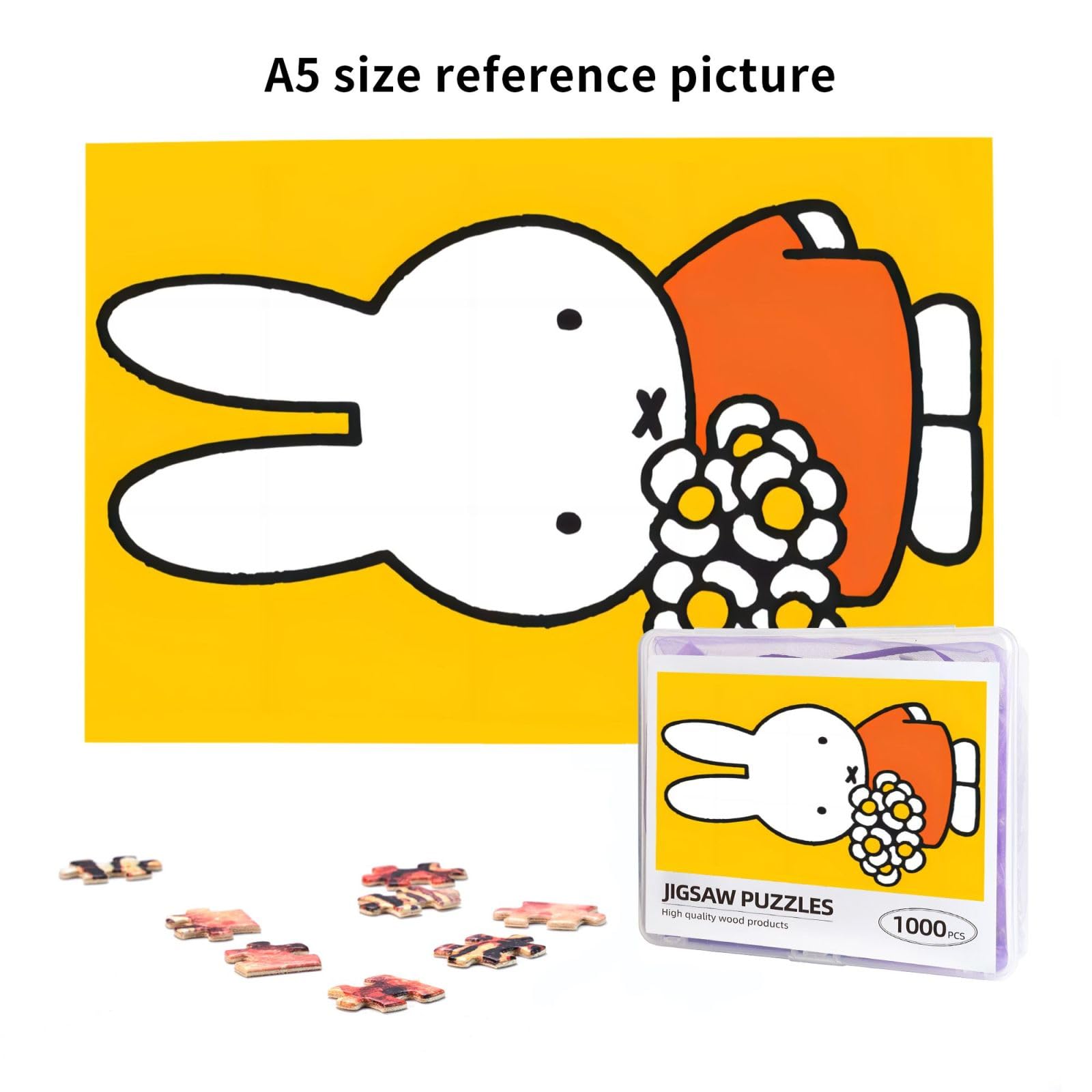 Amazon.co.jp: 1000ピース ジグソーパズル ミッフィー (50×75cm