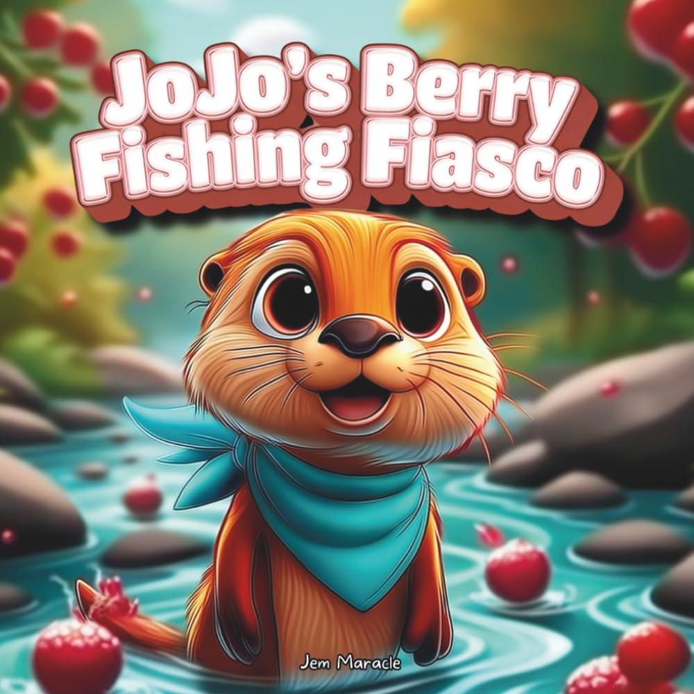 JoJo's Berry Fishing Fiasco: A Juicy Summer Adventure (A Rhyming Picture Book Series) (JoJo the Otter's River Adventures Series)