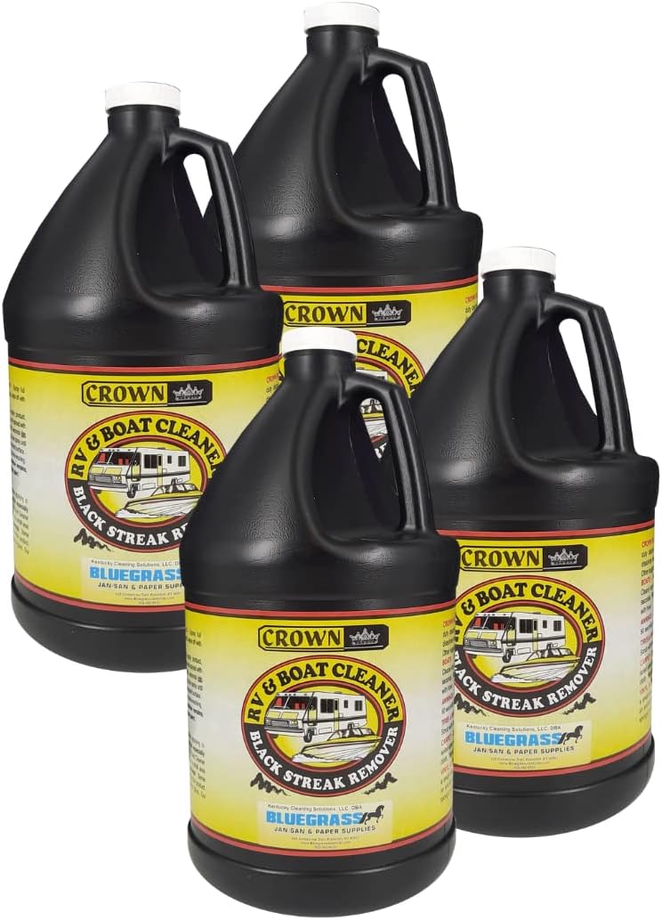 Crown RV and Boat Cleaner | 128 fl. oz. / 1 Gallon Bottles | 15 Second Cleaner