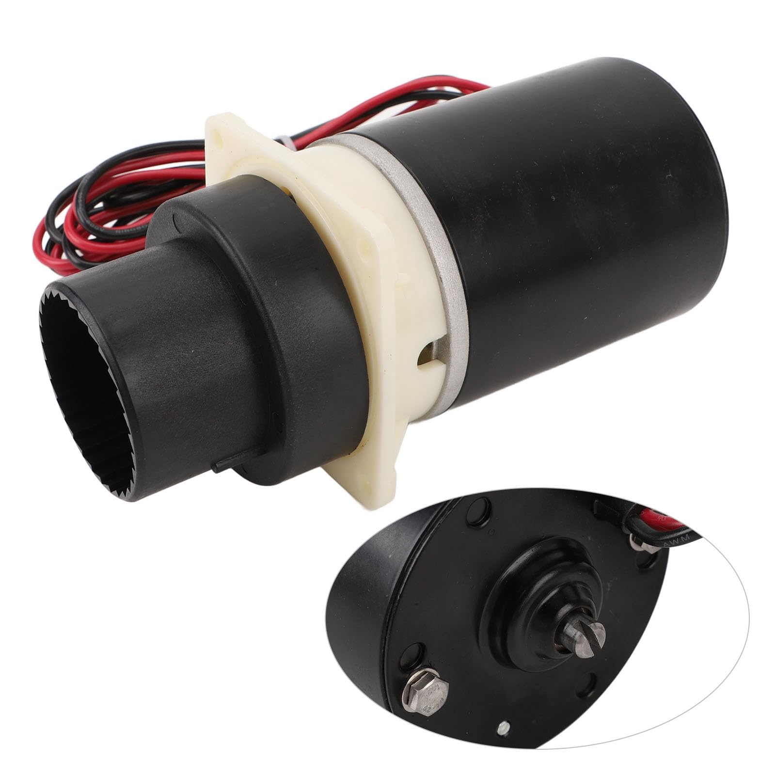 Pompe de Macération RV pour Toilettes à Chasse d'eau Silencieuse Jabsco 37045 37245, Pompe à Eaux Usées Portable 12 V, Pompe à Eaux Usées pour Camping-Car, Bateau, Remorque