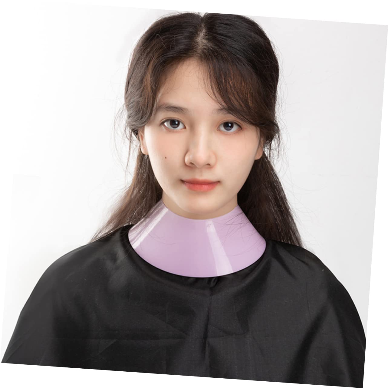 FOMIYES 4pièces Cape De Coiffure Silicone Pour Du Cou Châle De Barbier Pour Coupe Et Des Cheveux Accessoire Pratique Pour Salons Et Usage Domestique