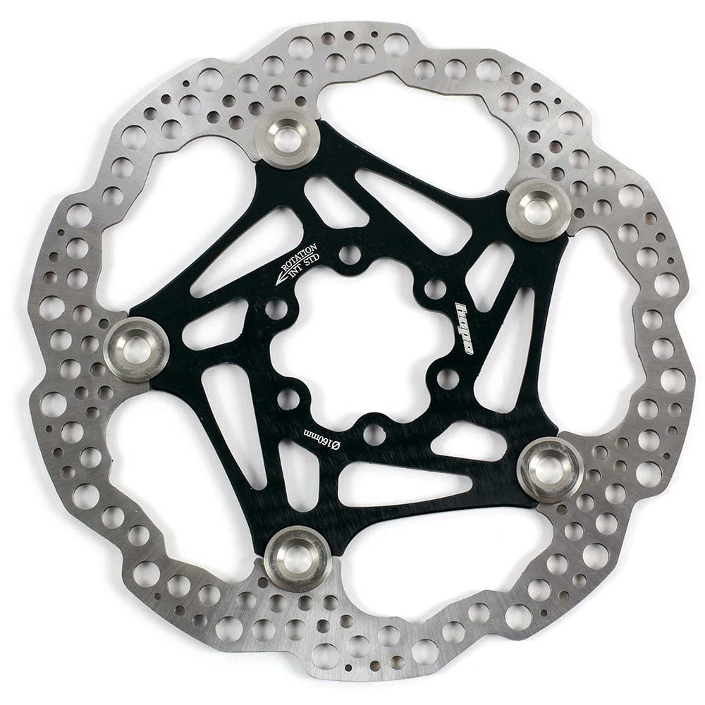 Amazon.com: Hope Floating Disc Brake Rotor (Black, 180mm) | bike