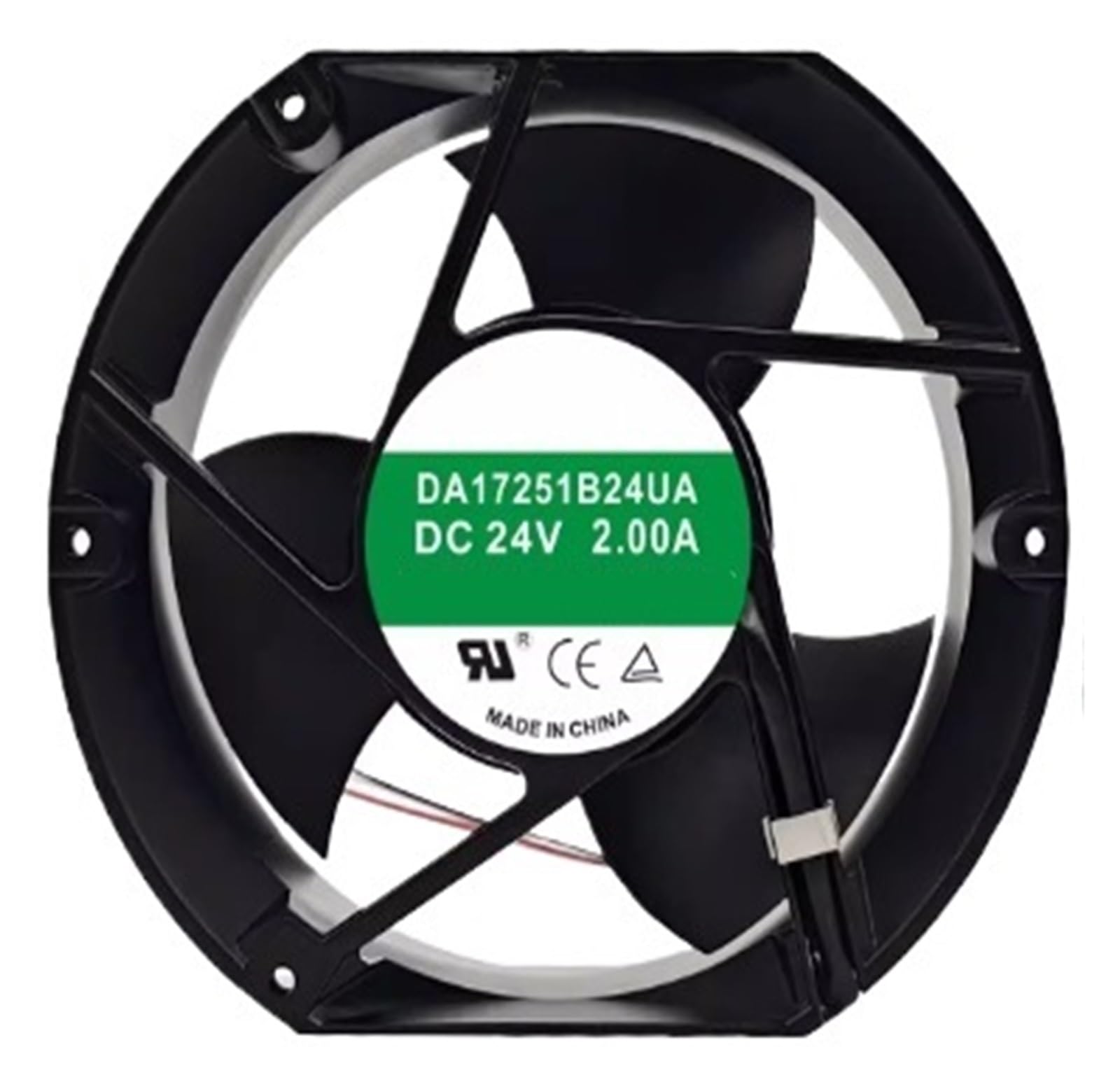 Lzikkgki One Color Da17251b24va Dc 24V 3.60A 172X172x51mm 2-Wire Cooling Fan