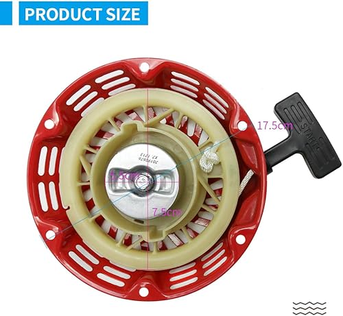 Miniatura 4 de Reemplazo del conjunto de arranque de retroceso para Honda GX120 GX160 GX200 5.5HP 6.5HP Generador Reemplaza # 28400-ZE1-003ZF 28400-ZH8-013YA Stens