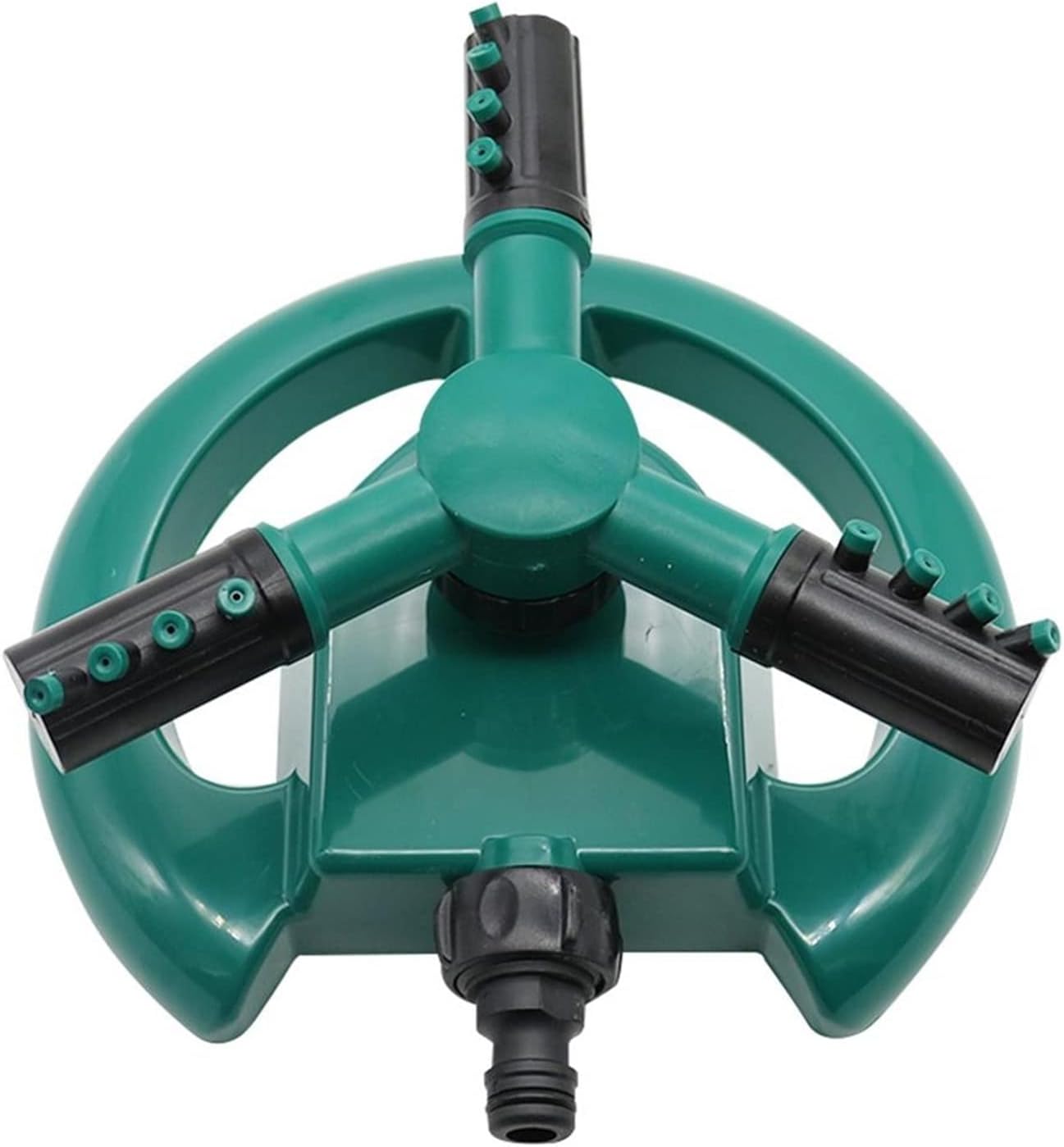 Gardening Irrigation Dripper 1 Piece Set 360-degree Circular Rotating Sprinkler Butterfly-Shaped Base Garden Courtyard Lawn Irrigation Watering Nozzle (Color : Blue)