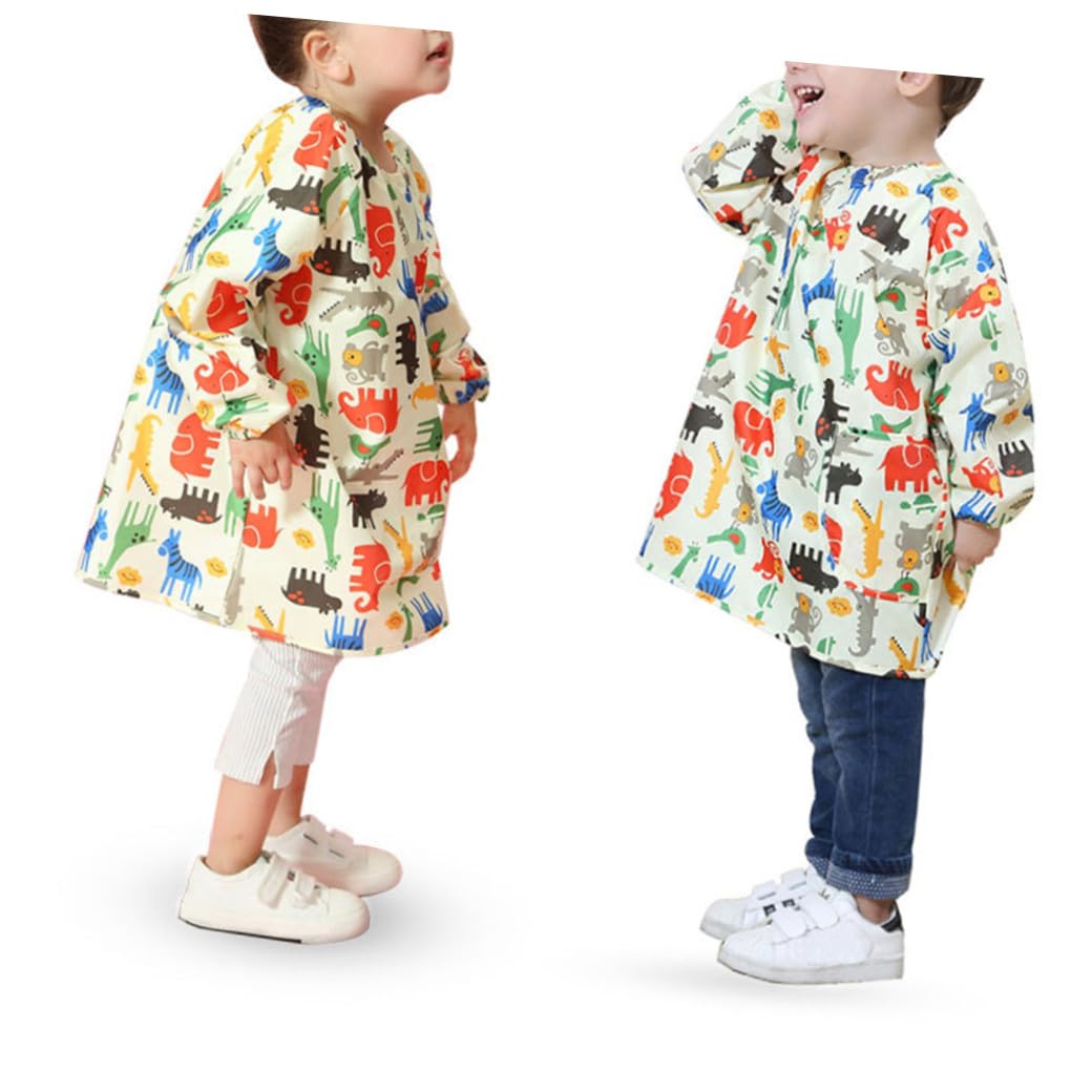 Delantal Talla M de Pintura Amarillo de Poliéster para Niños