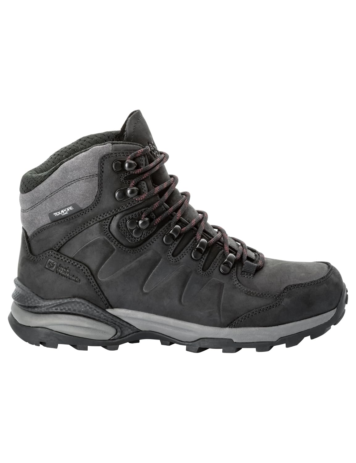 Jack Wolfskin Women's Refugio Prime Texapore Mid Hiking Shoes, Phantom, 5.5 UK