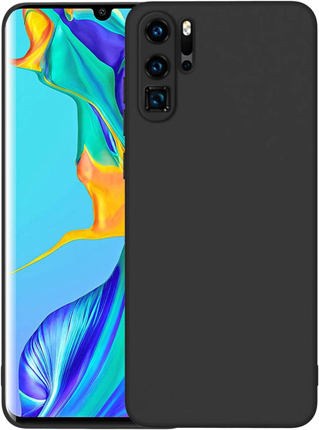 Case Cover for Huawei P30 Pro Thin TPU Silicone Cover with Camera Protection Soft Interior Slim Fit Flexible Phone Case for Huawei P30 Pro