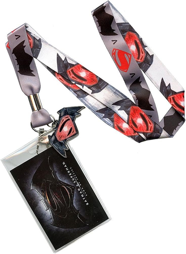 Batman v Superman Dawn of Justice Logo Lanyard