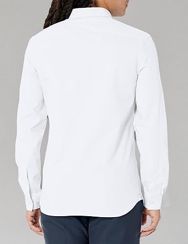 Miniatura 7 de Lacoste Camisa de manga larga con botones de popelina ajustada para hombre