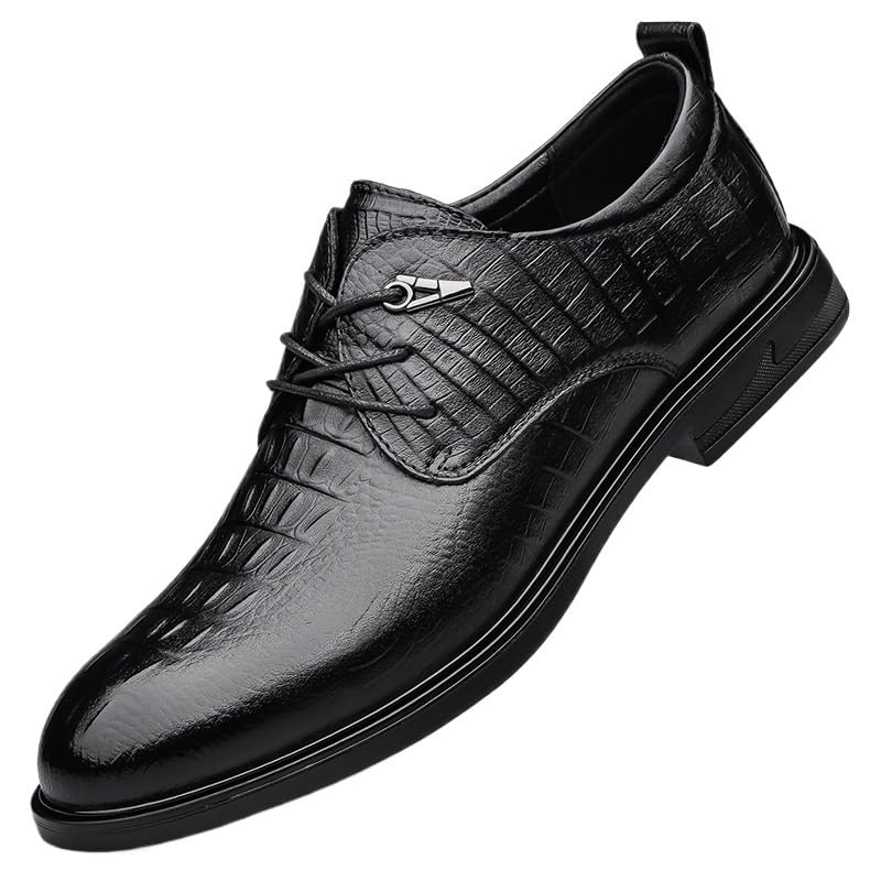 Business Lightweight Corporate Men's Formal Shoes Pointed Toe Oxfords for Professionals