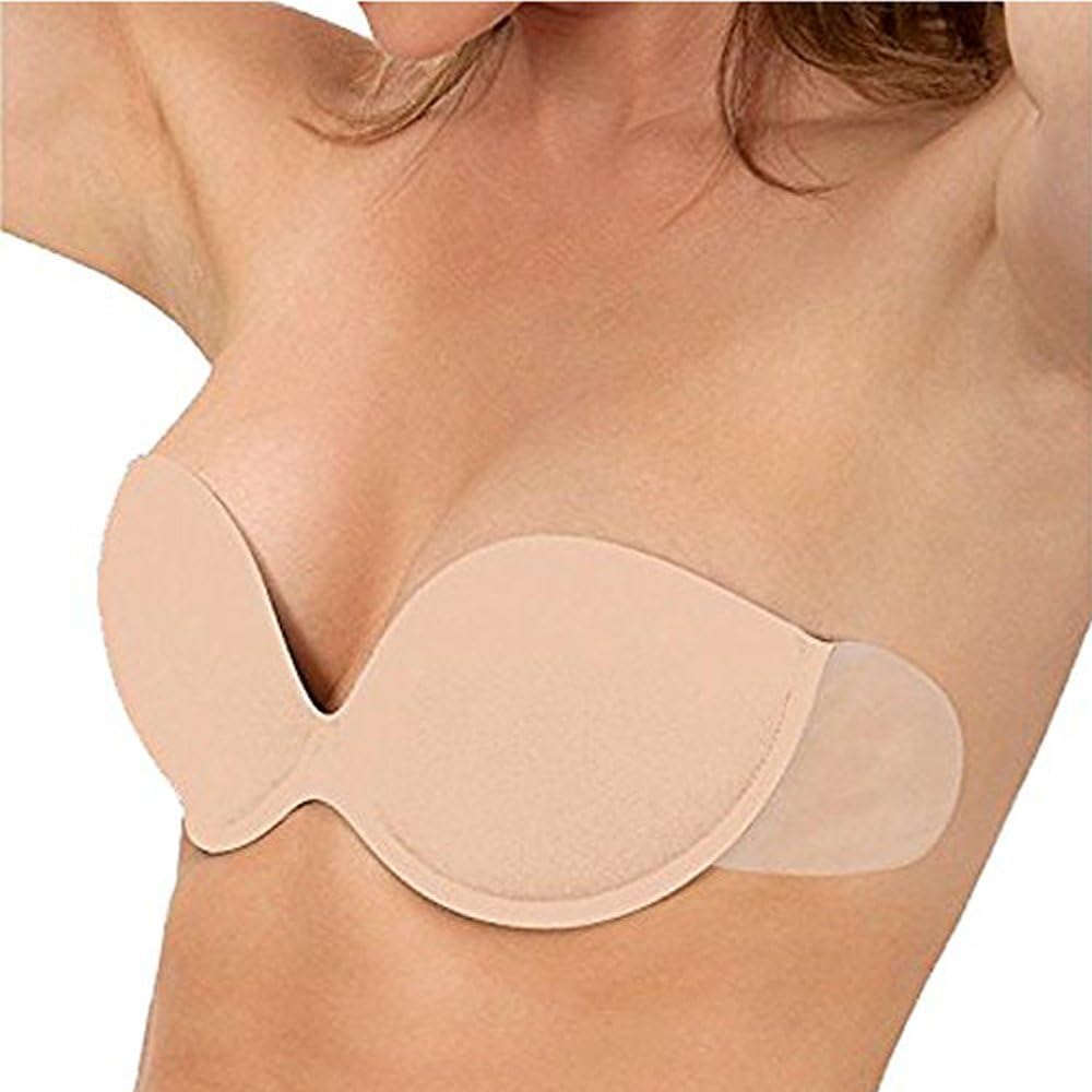 Fashion Forms Go Bare Backless Strapless Bra (Nude,D)