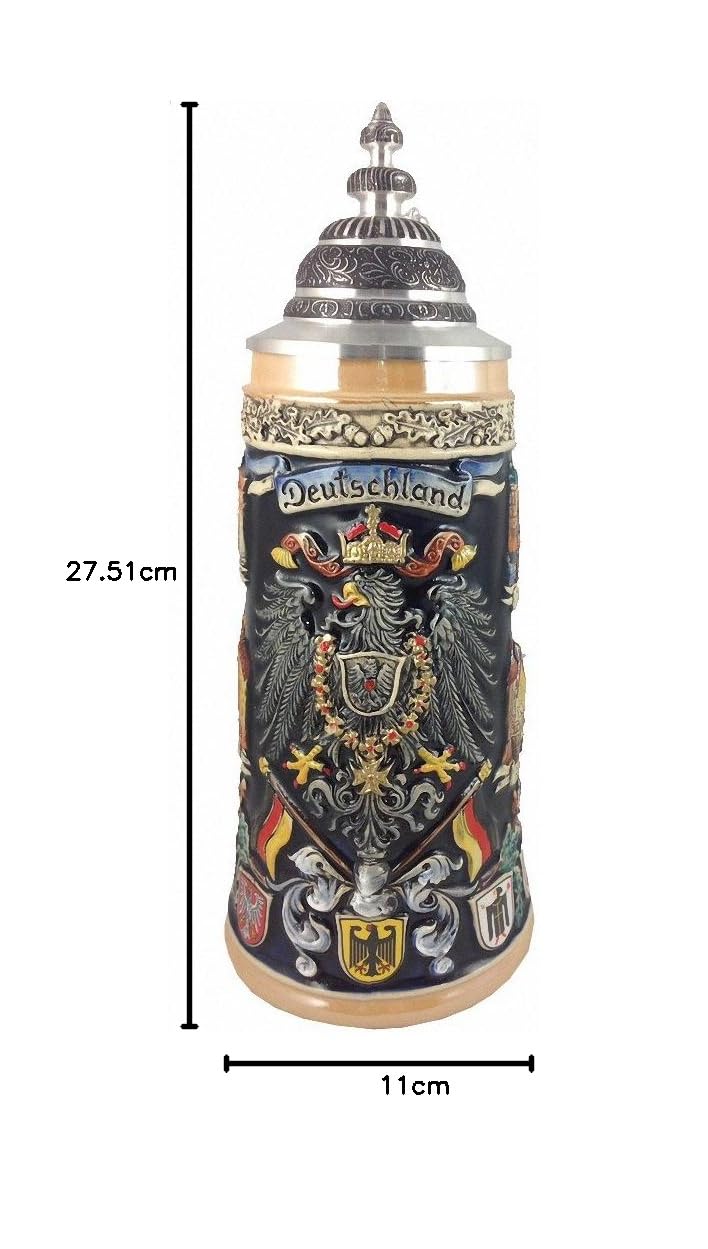 Zöller & Born Bierkrug Städte Seidel 1 Liter Bierseidel ZO 1944/906