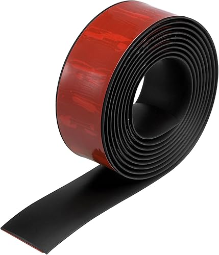 Miniatura 8 de uxcell Tira de transición de suelo autoadhesiva, tira de cubierta de puerta laminada de PVC de 3 pulgadas de ancho para puerta laminada de ancho