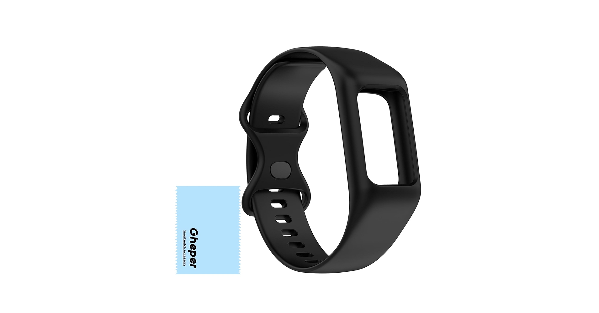 Gheper Soft Watchband Compatible with Fitbit Charge 6, Charge 5, Charge 4, Charge 3/3SE Silicone Wristband All-round Protective Band Replacement Strap