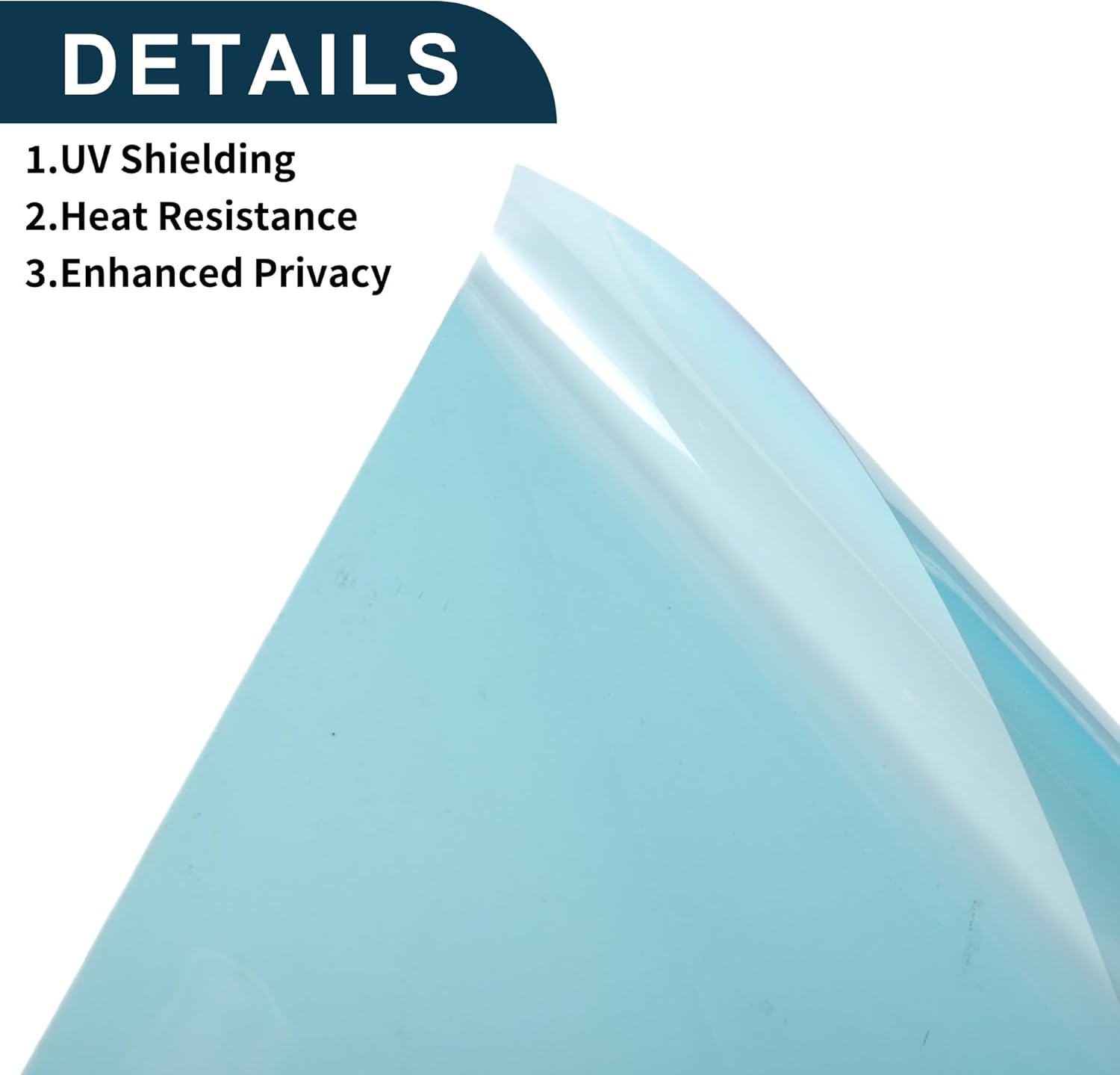 Motoforti Chameleon Car Window Tint Film VLT 75% IRR 91% UVR 99% Gray Blue 5ft x 30inch Privacy Film 2mil PET 1 Pc