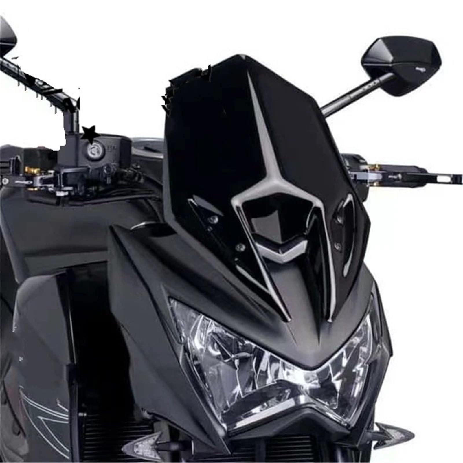 Osłona przedniej szyby motocyklowej Viser Visor Fit For KAWASAKI Z800 Z-800 2012 2013 2014 2015 2016 Przednia szyba motocyklowa
