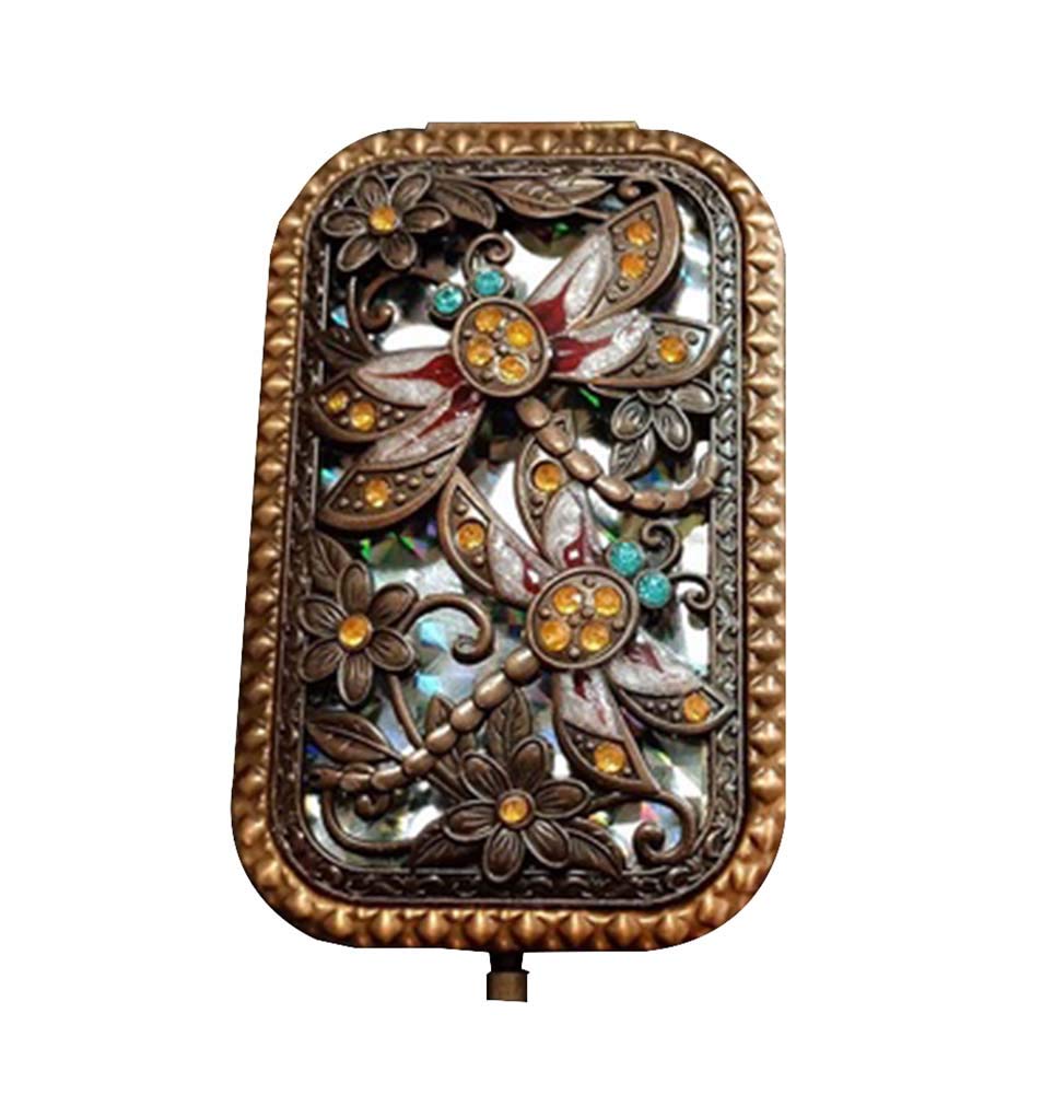 Miroir de poche de voyage ODYO pour des retouches maquillage au bureau