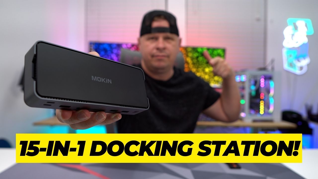 Watch MOKiN 15-in-1 USB-C Docking Station on Amazon Live