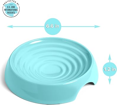 CatGuru Cat Bowls, Original Whisker-Friendly Pet Bowl for Wet & Dry Food