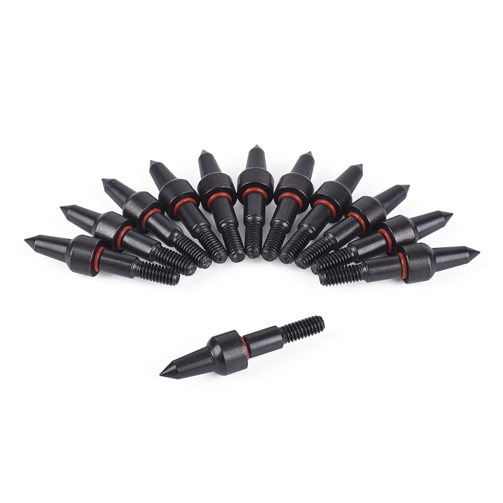 12 Stück Bogenschießen Pfeilspitzen Projektilspitzen Edelstahl Ziel Pfeil Tipps Jagdspitzen 100 Grains Broadheads für Pfeil und Bogen