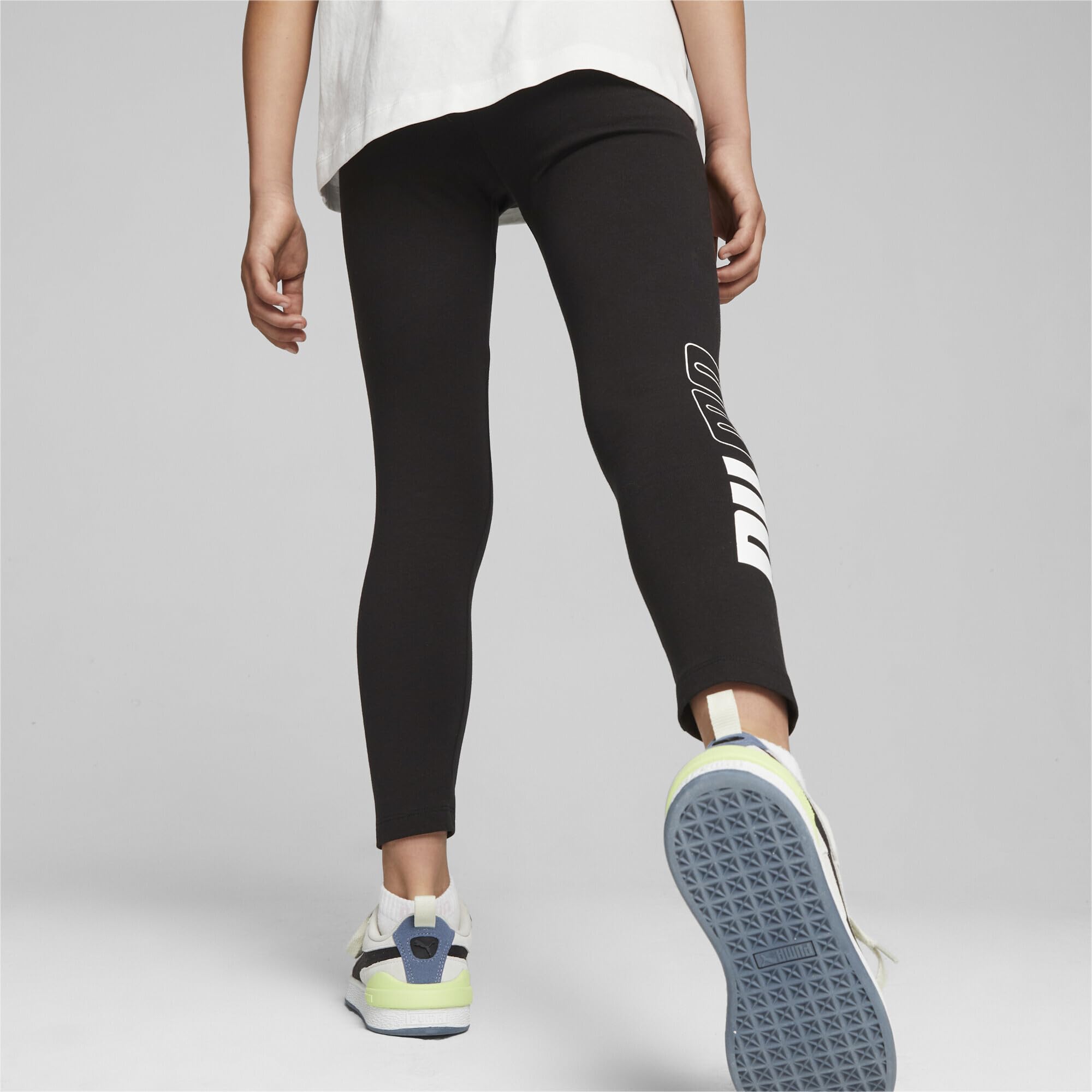 Puma - Puma Power Colorblock Leggings G, Collant Bambine e Ragazze