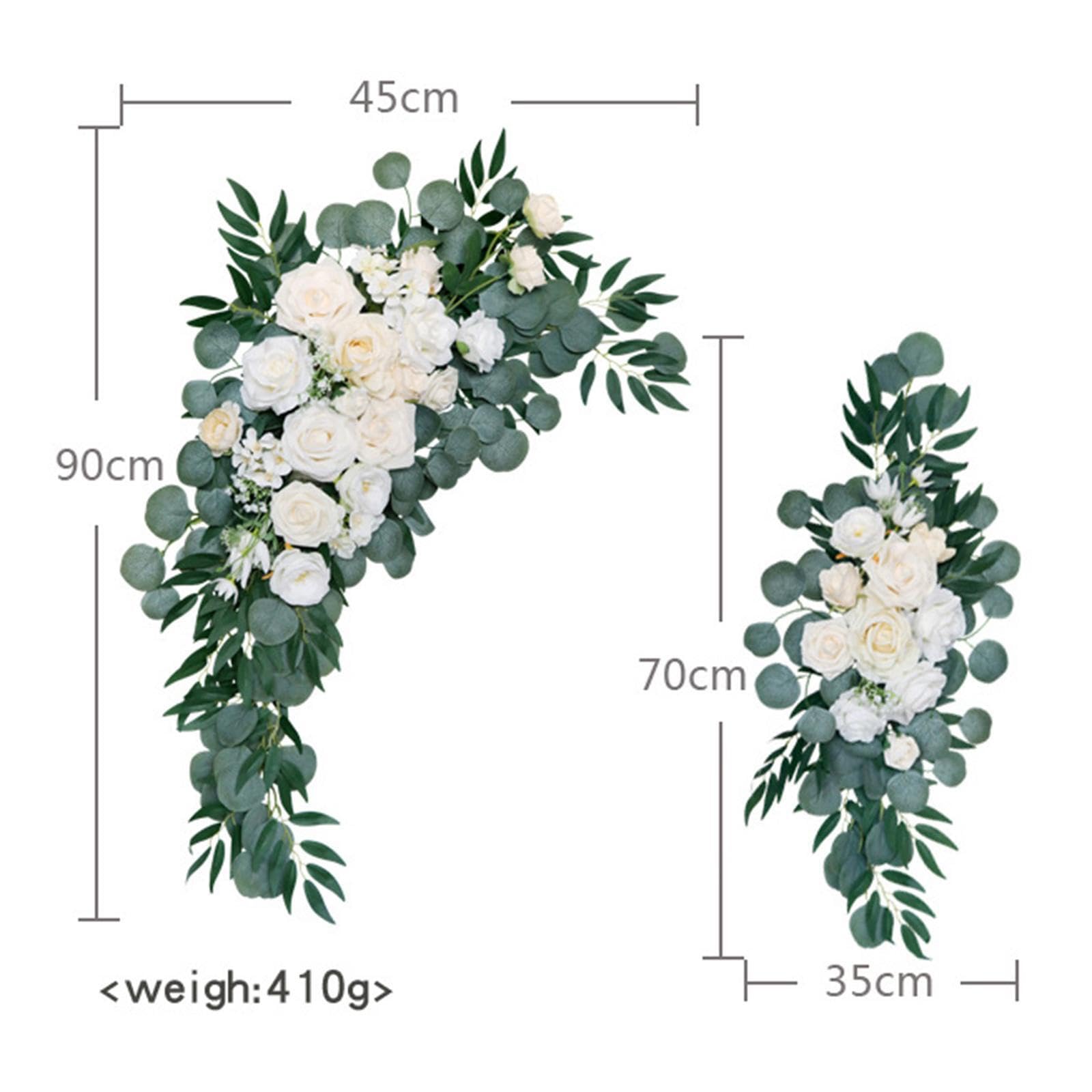 Wunderschöner Blumengirlanden Bogen für Hochzeitsbögen – verwandelt Innenräume in atemberaubende Blumenarrangements und bereichert Veranstaltungen. Lebendige und fröhliche Blumengirlanden