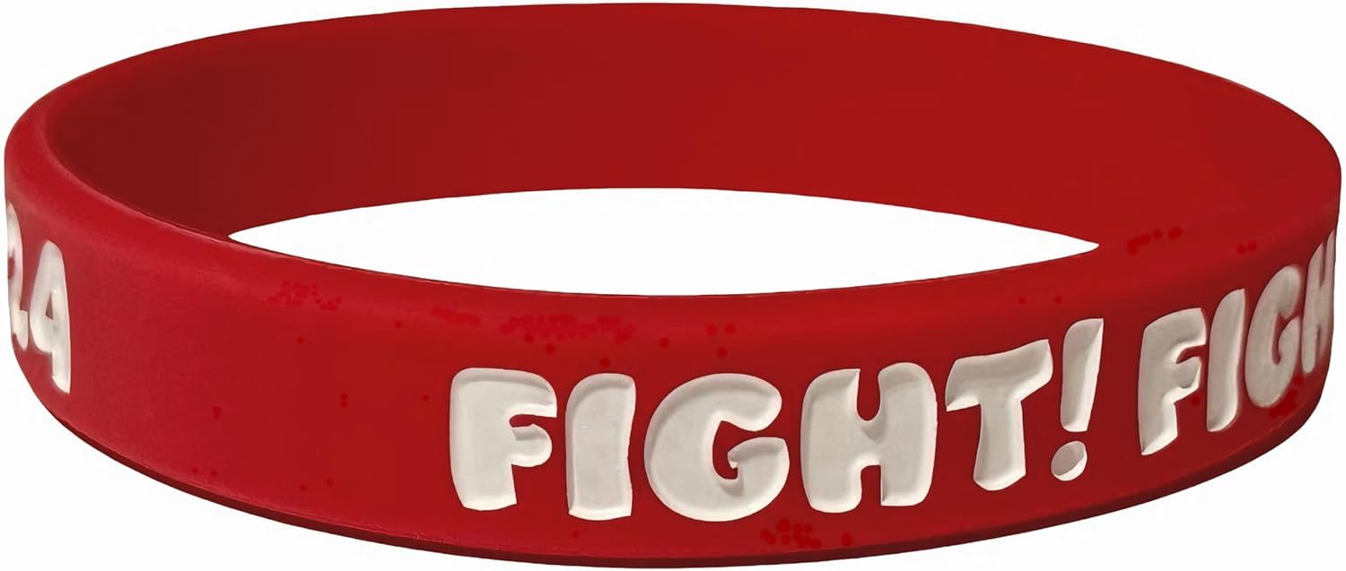 3 Pack TRUMP 2024 FIGHT! FIGHT! FIGHT! Debossed Rubber Bracelets - Quality Thick Silicone Wristbands