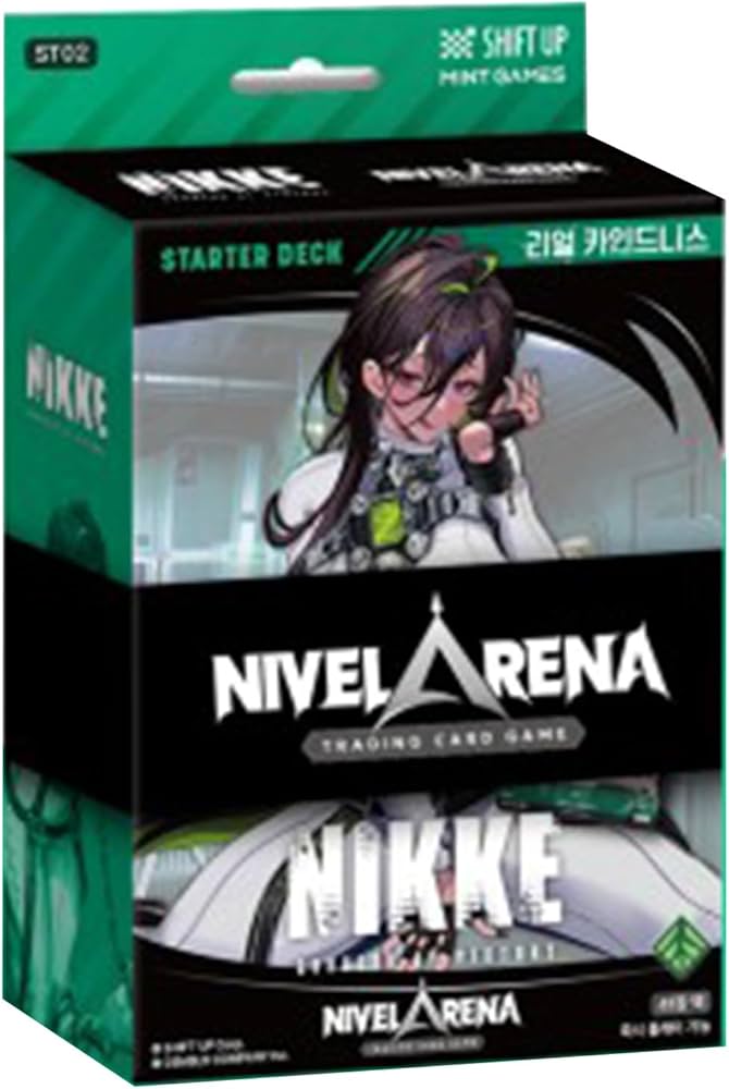 そ*み様 SPL NIKKE ST03-001 二ベルアリーナ NIVELARE Amazon.com: Nikke Goddess of Victory NIVEL Arena Card Starter Deck