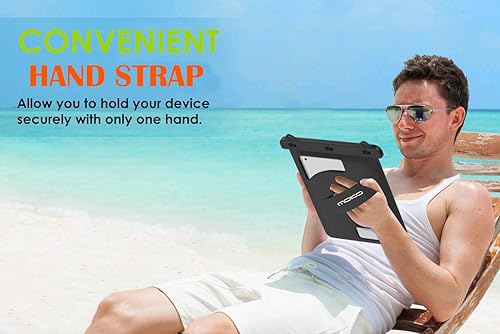 Miniatura 5 de MoKo Funda impermeable para tableta, bolsa seca para iPad Mini 6, iPad 9, iPad 9.7 65432, iPad Pro 9.7, iPad Air 5 10.932, Samsung Tab S4S3S2Tab A