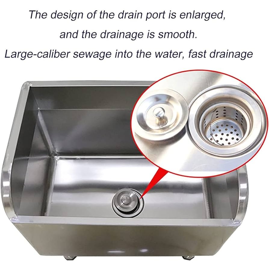 スロップシンク　美品 Amazon.co.jp: ユーティリティフロアモップシンク、深型洗面台