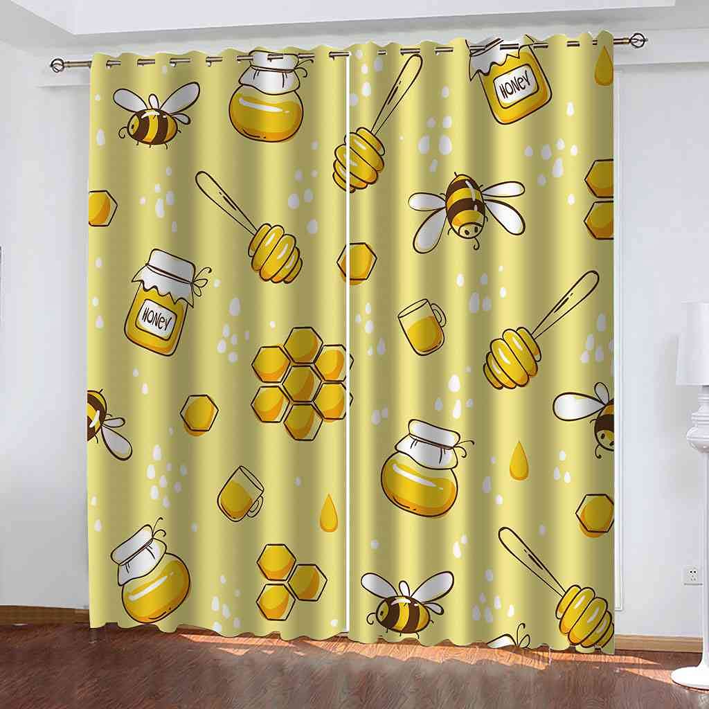Rideau lot de 2 pièces occultant pour fenêtre de chambre d'enfants moderne