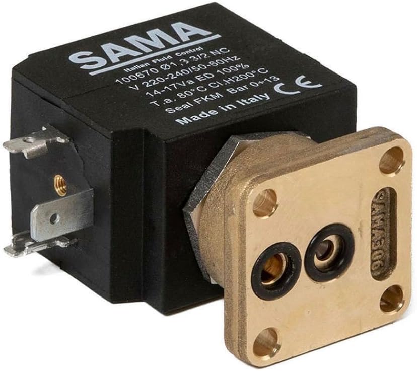ITALPARTS Silvia Rancilio Solenoid Valve 3-Way 230 V 50/60 Hz