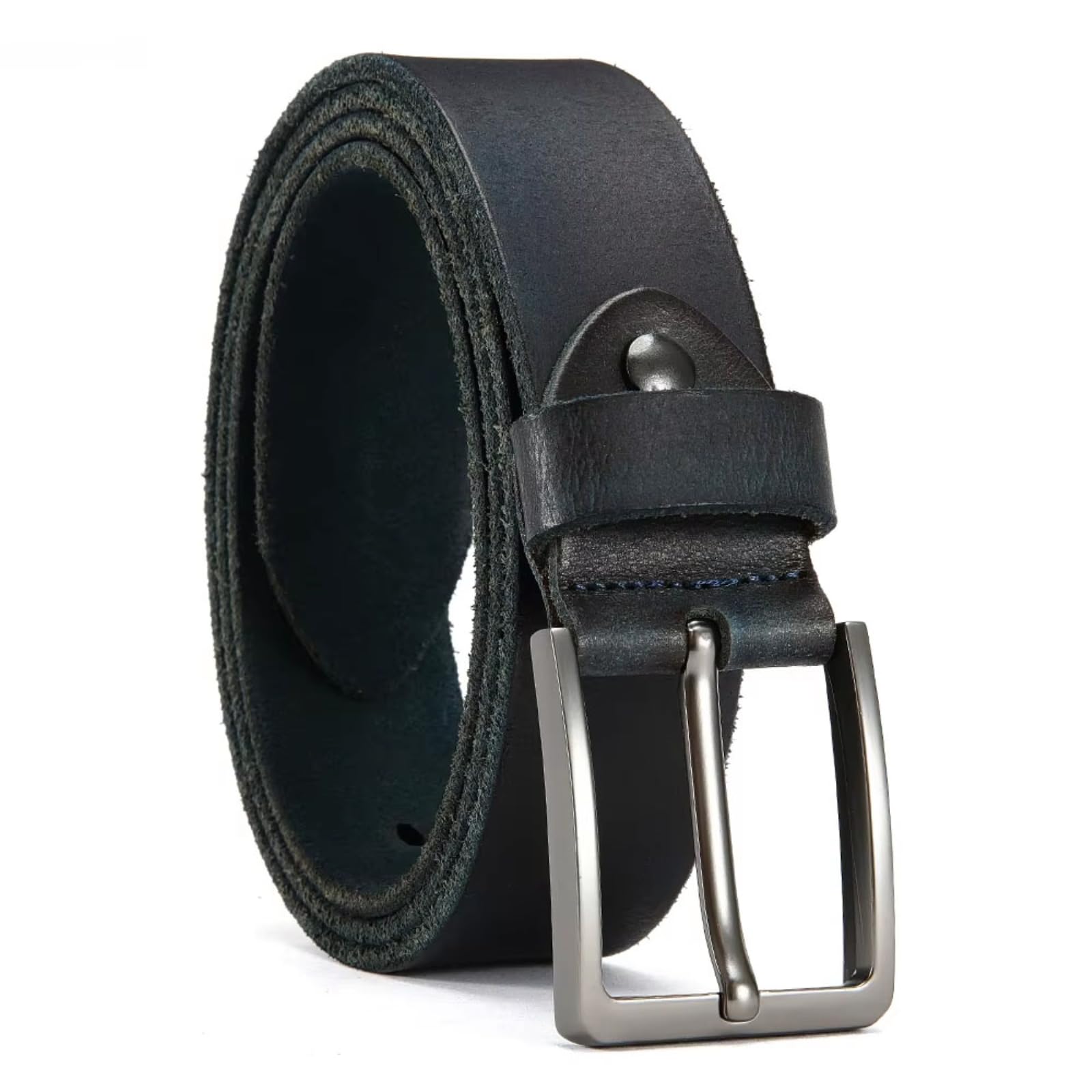 XCSTYY Belt Men's Belts, Casual And Business Fashion -black-135cm