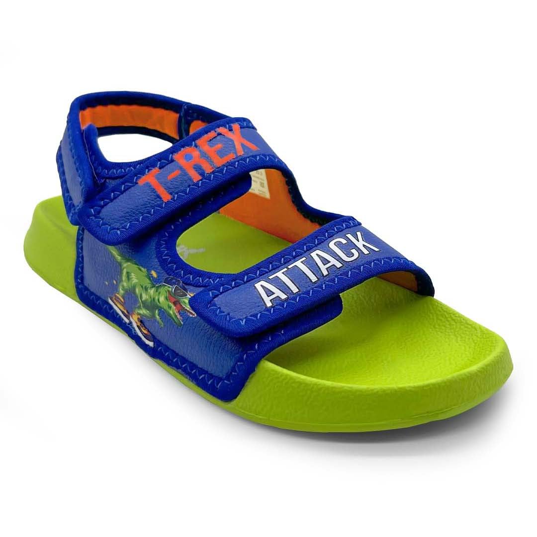 KazarMax Hopits Neon Retro Dino Sandals For Kids Boys -7 Kids UK (B0DDCL2ZW7) Amazon Price History, Amazon Price Tracker