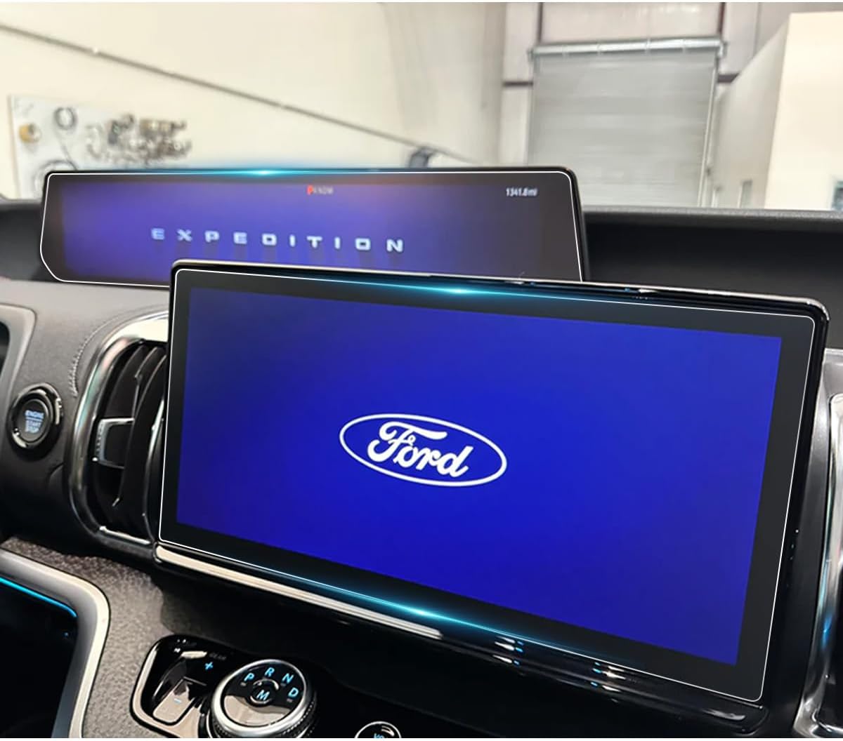 (4Pack) 2025 Expedition Screen Protector Antiglare for 2025 2026 Ford Expedition MAX (Active, Tremor, King Ranch, Platinum) 13.2" Main Infotainment & 24" Digital Cluster Screen Cover Saver Accessory A-Expedition 24" & 13.2" Kit (25-26)