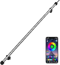 GreenSun Éclairage pour aquarium, LED Lampe d'aquarium avec contrôle APP, Timing et Réglages Musicaux, IP68 Étanche, RGB, 78cm