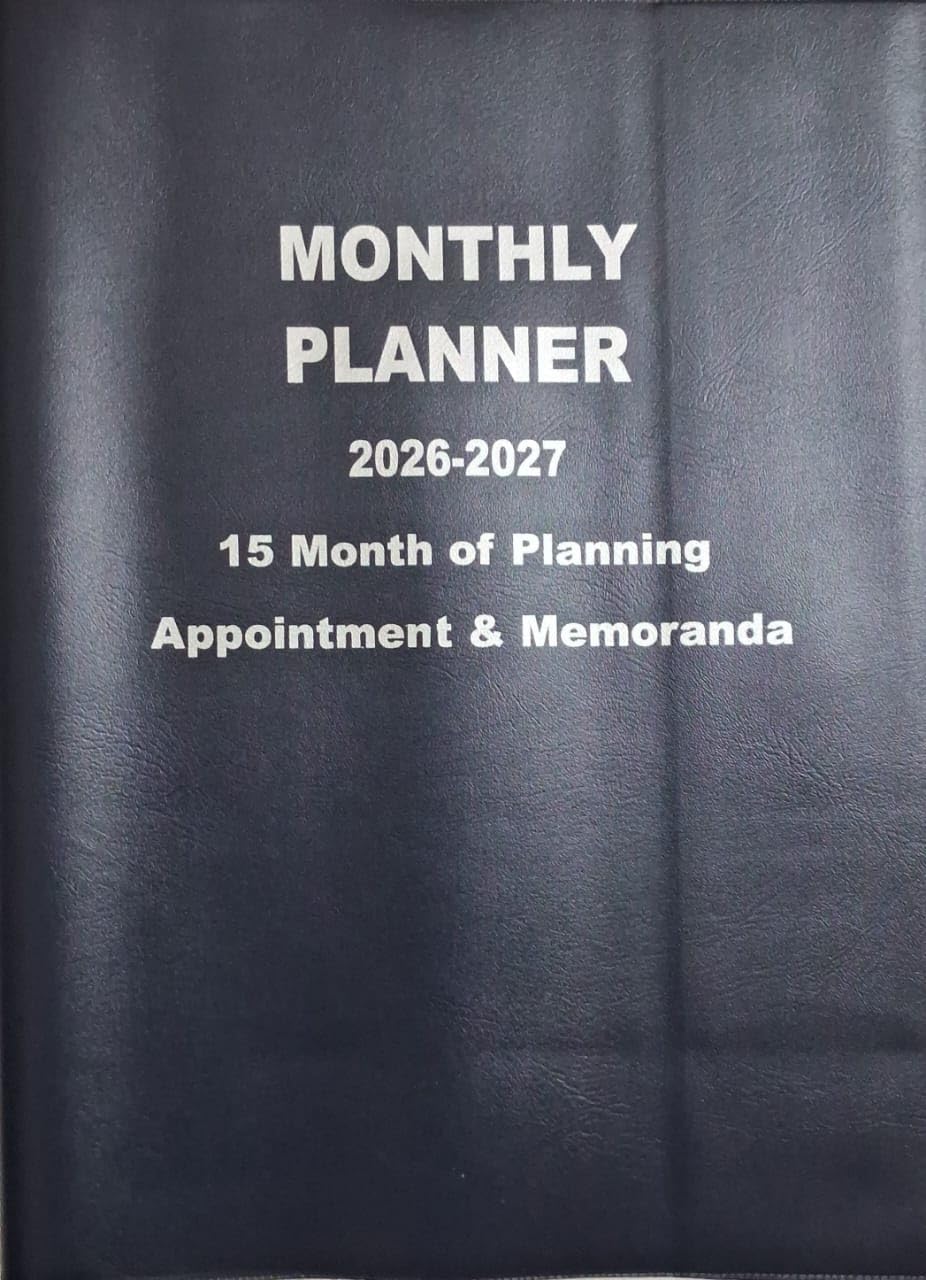 MONTHLY PLANNER 2025-2026 15 Months of planning Appointment & Memoranda (Blue)-image-36