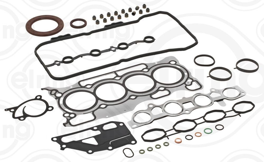 ELRING 994.560 Kit guarnizioni motore con guarnizione tenuta stelo valvola con paraolio-albero a gomiti | Compatibile con: NISSAN CUBE, MICRA C+C III, MICRA III, NOTE, NV200 / EVALIA Bus, NV200 Kasten, QASHQAI / QASHQAI +2 I