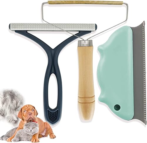 Uptoroot Cleaner Pro - Removedor de pelo portátil para mascotas, removedor de pelusas portátil para bolas de pelo, pelusas y polvo, raspador de